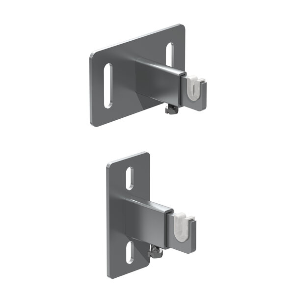 Stable brackets for panels with hanging loops