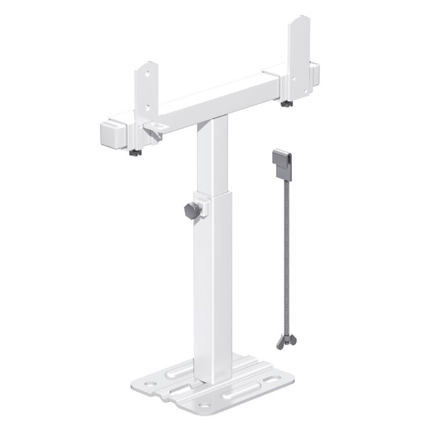 Lifting brackets for convectors for unfinished floors
