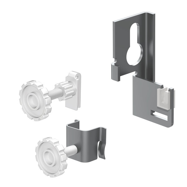 Wall brackets with spacers